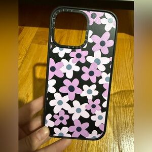 Purple flowers Casetify Case - iPhone 14 Pro Max